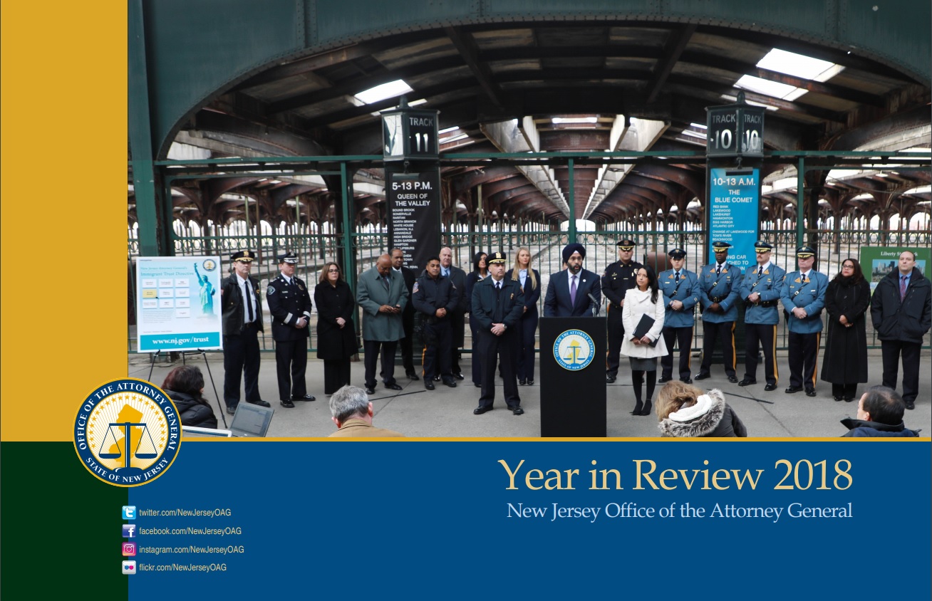 2018 Year in Review Booklet Cover