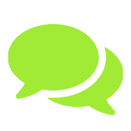 speech bubble icon green
