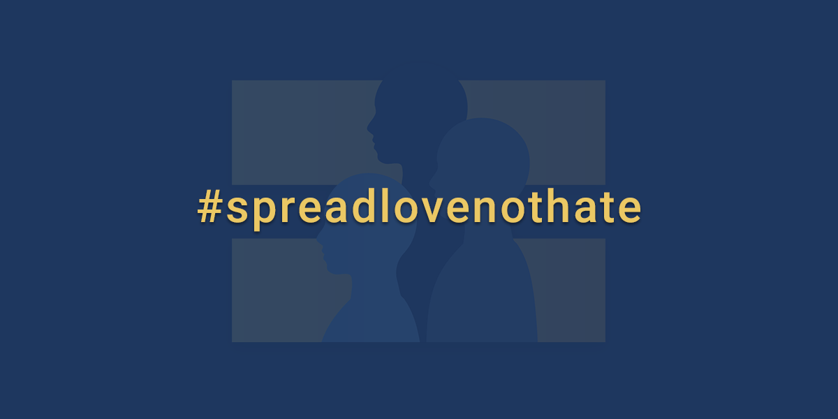 #spreadlovenothate