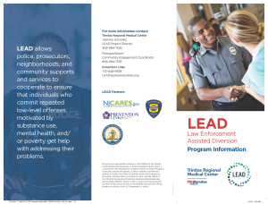 LEAD Trifold Brochure