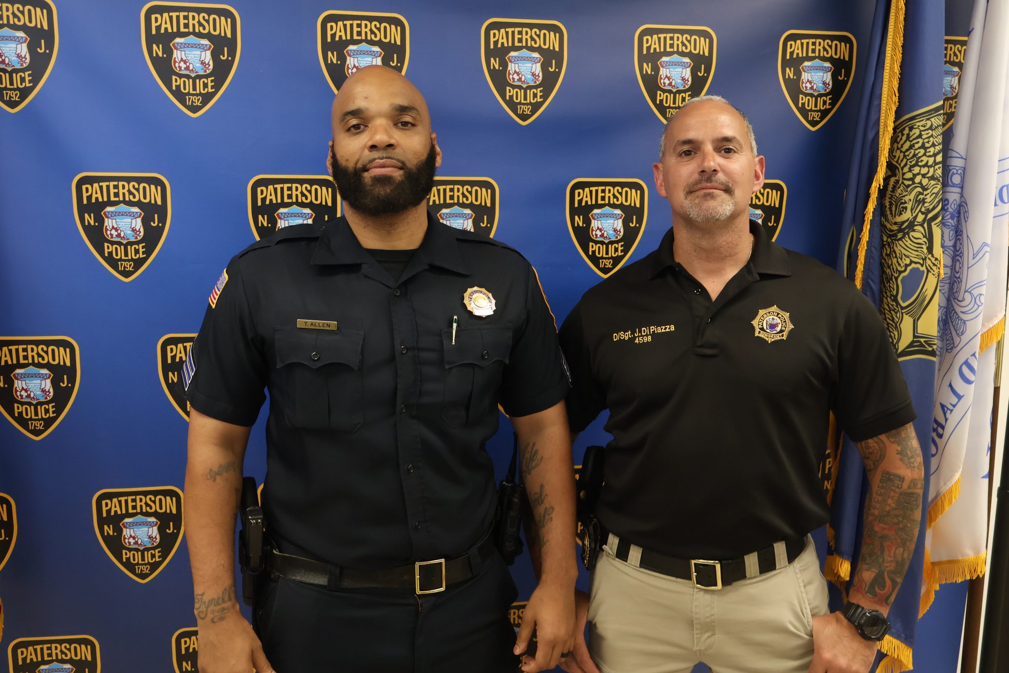 Paterson Police Department - Officer of the Month - New Jersey Office ...