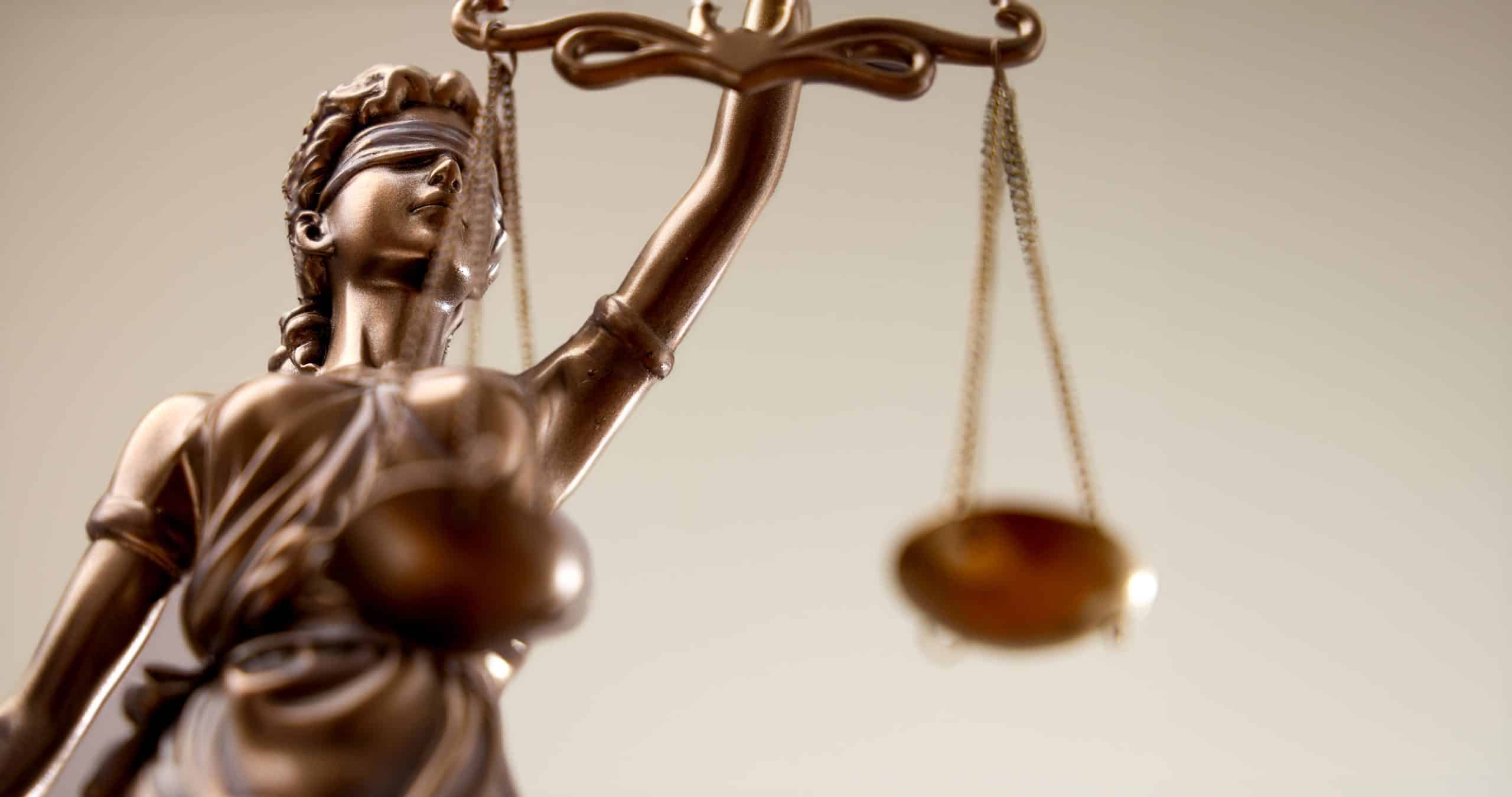 The Statue of justice, legal law concept image Bias - The Law Against Discrimination (LAD)