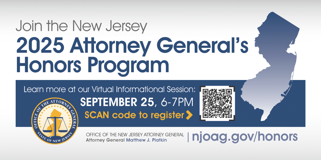 2025 Attorney General's Honors Program - Webinar Registration